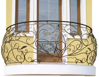 Кованый балкон