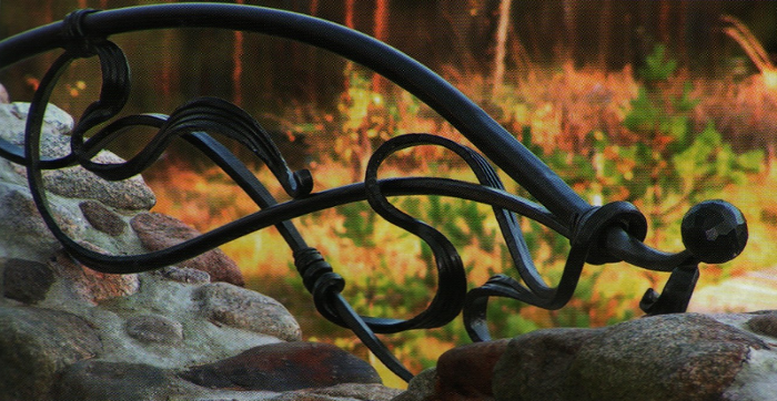 Ковка в ландшафтном дизайне